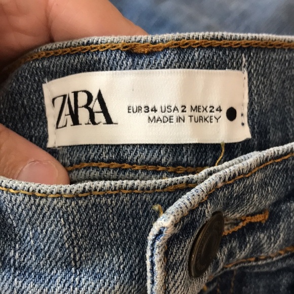 NWT Zara Straight Leg Jean - Picture 9 of 15
